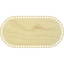 Baza dno koszyka owal 30x15cm, 8mm